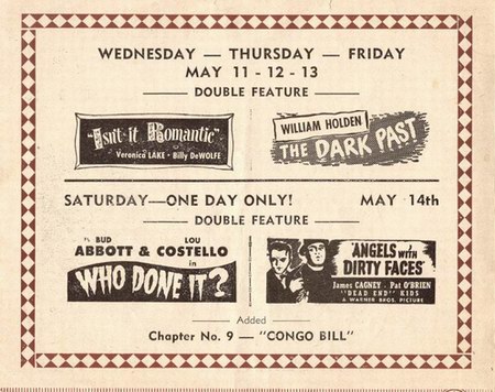 Drayton Theatre - Old Ad (newer photo)